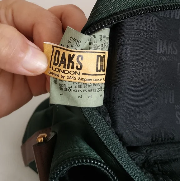 DAKS London | Casual Style Street Style 2Way Office Style logo Bag  (Unisex) - Picture 15 of 17